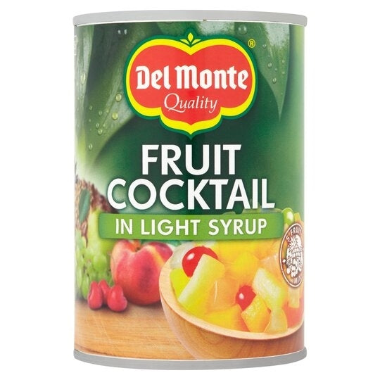 DEL MONTE FRUIT COCKTAIL IN SYRUP 420Gx12