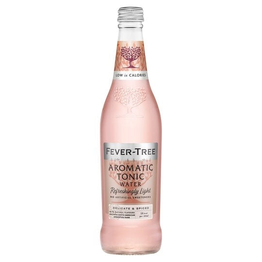 FEVER TREE AROMATIC TONIC *LIGHT* 500ML x 8
