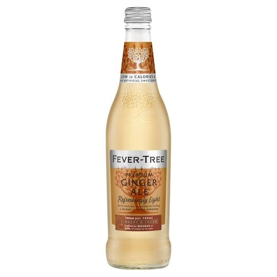 FEVER TREE GINGER ALE 500MLx8