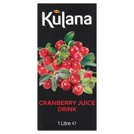 KULANA CRANBERRY JUICE 1LTR X 12