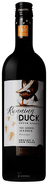 RUNNING DUCK PINOTAGE (NO SULPHUR) 75cl x 6