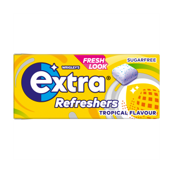 EXTRA REFRESHERS TROPICAL 7 PIECE X 16