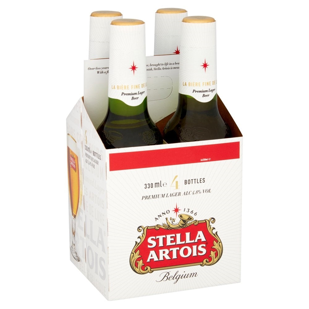STELLA ARTOIS 330ML X 4PK X 6