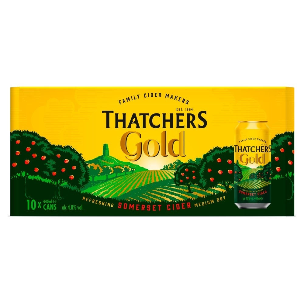 THATCHERS GOLD *CANS* 10PK x 440ML x 1
