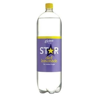 A 2-liter bottle of STAR DIET LEMONADE by Coast & Moor.
