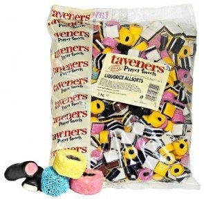 TAVENERS W/O LIQUORICE ALLSORTS X 3KG