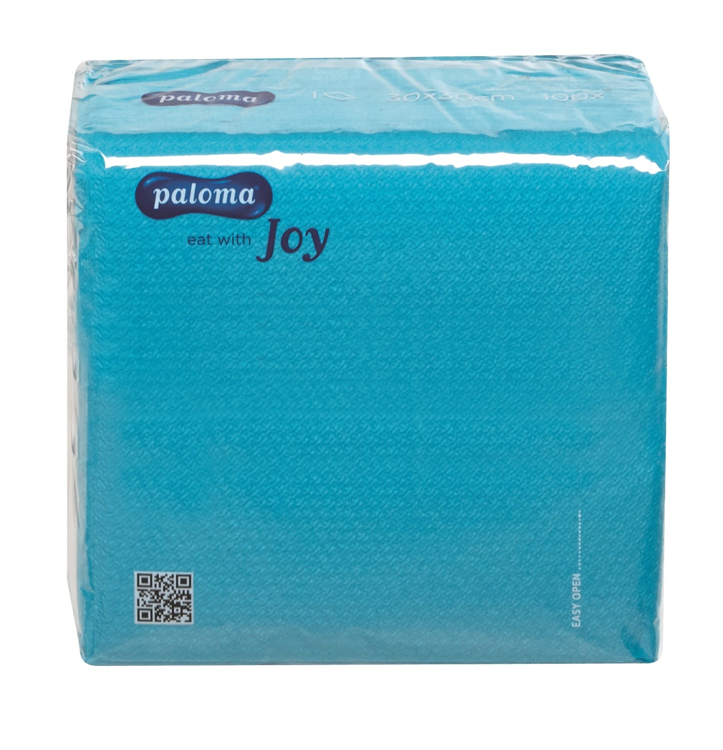 NAPKINS BLUE I PLY 30cm x100's