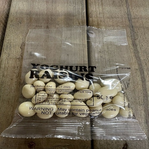 REDMOOR YOGHURT COATED RAISIN 50G x 24