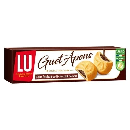LU LE PETIT GUET GANACHE (CHOC HAZELNUT) 105g x 14