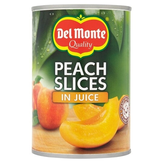 DEL MONTE PEACH SLICES IN JUICE 415g x 12
