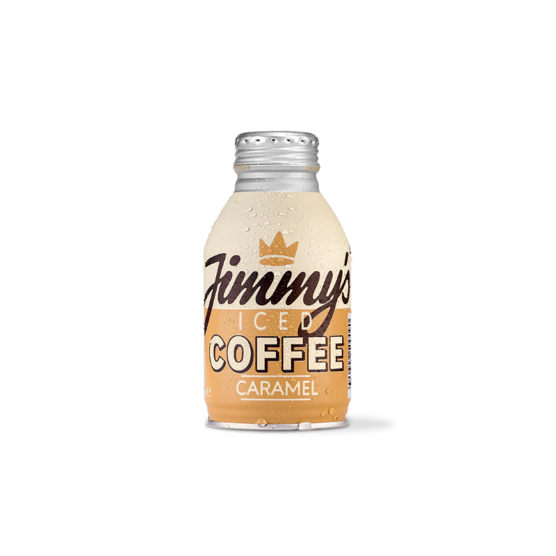 JIMMYS ICED COFFEE CARAMEL BOTTLECAN 275ml x 12