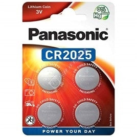 PANASONIC KEY FOB BATTERIES CR2025 x 12