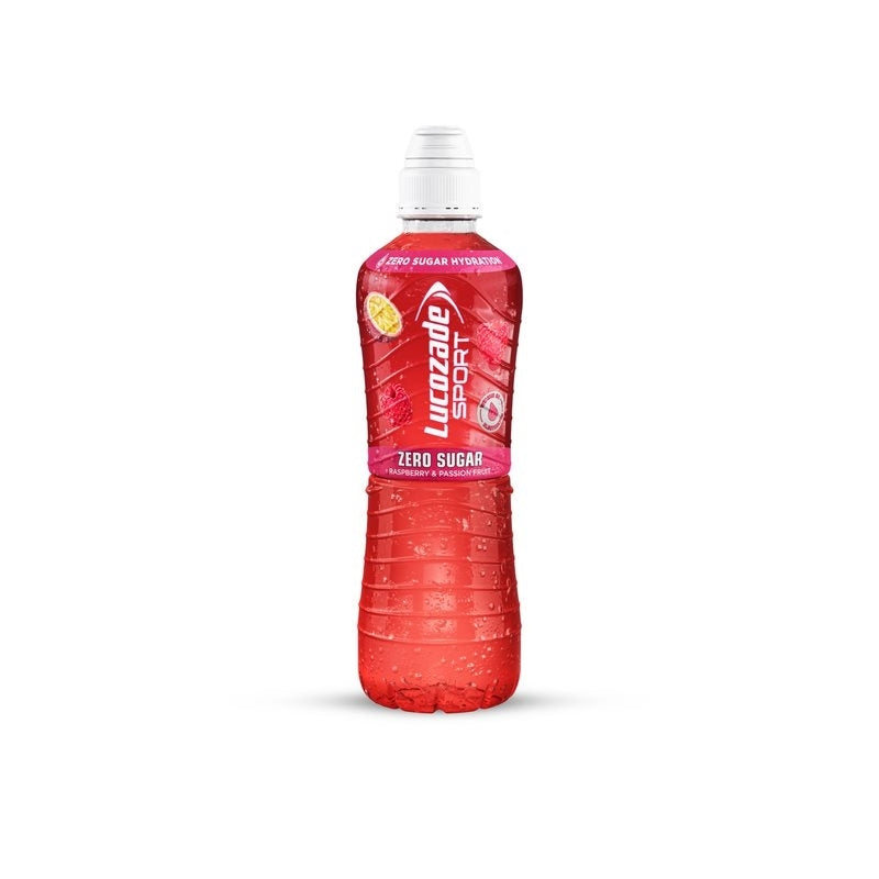 LUCOZADE SPORT ZERO RASPBERRY & PASSION 500ml x 12