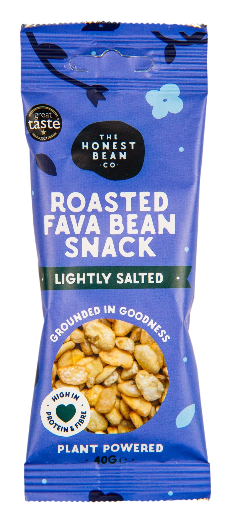 HONEST FAVA BEAN SNACK LIGHTLY SALTED 40g x 12