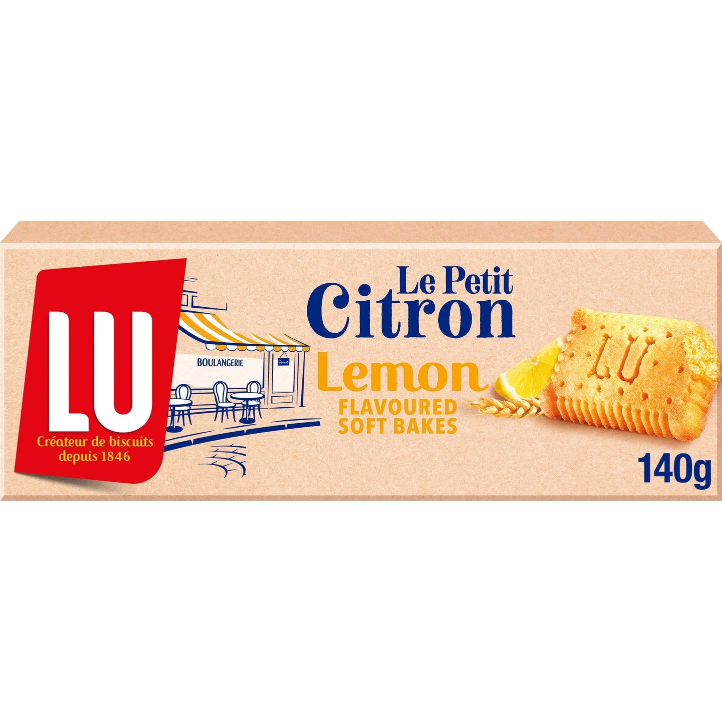 LU LE PETIT CITRON 140g x 7
