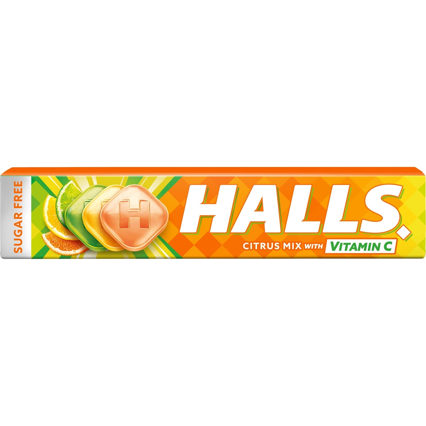 HALLS CITRUS SUGAR FREE X 20