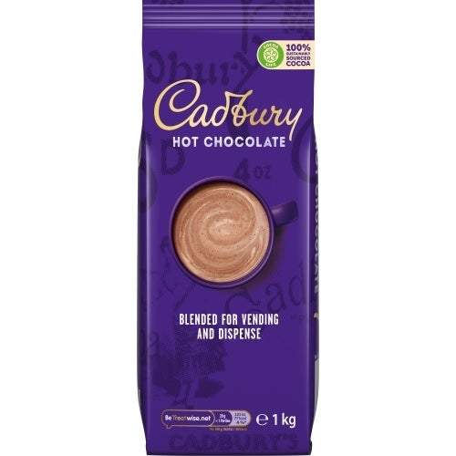 CADBURY F/T VENDING CHOC 1KG X10