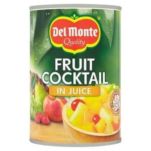 DEL MONTE FRUIT COCKTAIL IN JUICE 415g x 12