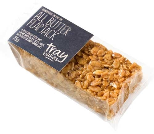 TRAYBAKES WRAPPED ALL BUTTER FLAPJACK 1 X 12