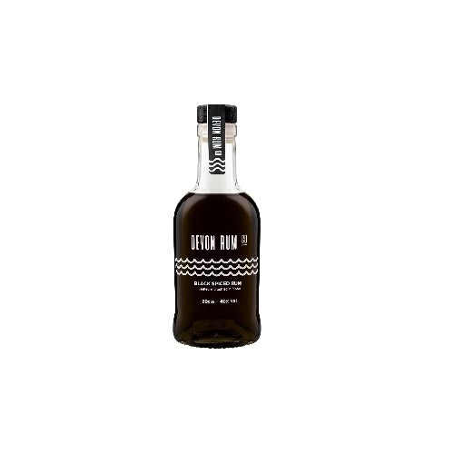 DEVON RUM BLACK SPICED RUM 20CL X 12