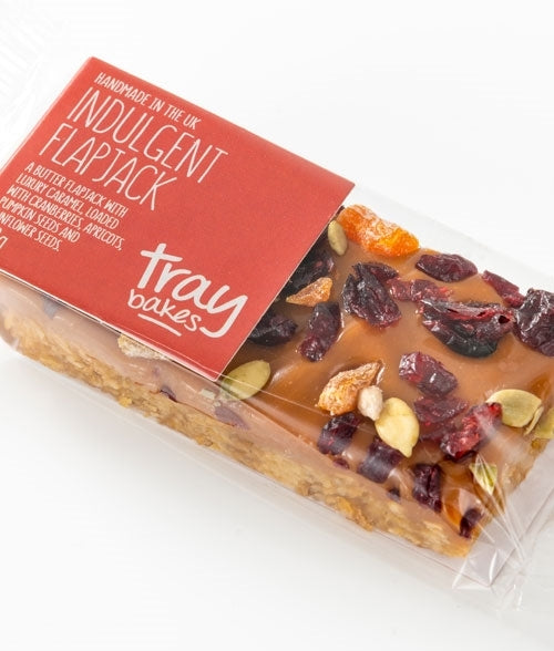 TRAYBAKES WRAPPED INDULGENT FLAPJACK 1 X 12