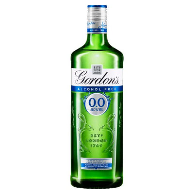 GORDONS 0% ALCOHOL FREE GIN 70CL X 6