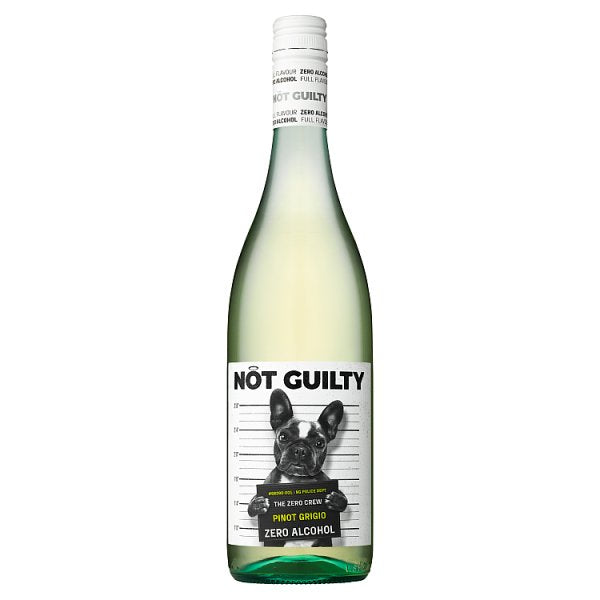 MCGUIGANS NOT GUILTY 0% PINOT GRIGIO 75CL X 6