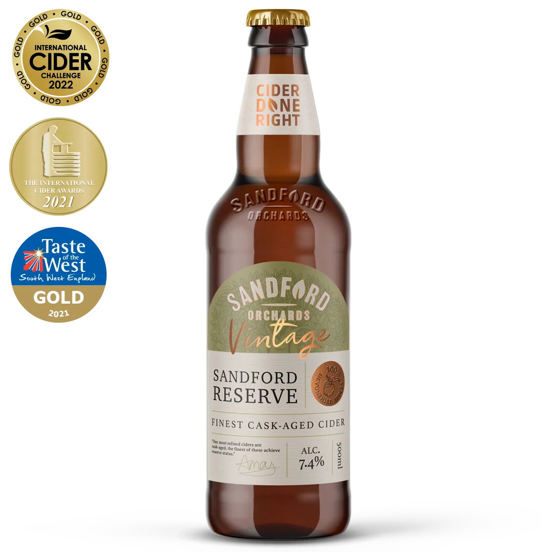 SANDFORD ORCHARDS RESERVE 500ml x 12