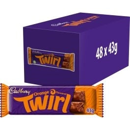 TWIRL ORANGE STD 43g X 48
