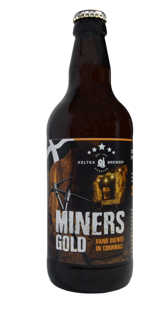 KELTEK MINERS GOLD ALE 5.1% 500ML X 12