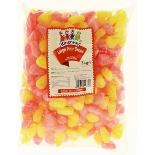TILLEYS (KINGSWAY) LARGE PEAR DROPS 3KG