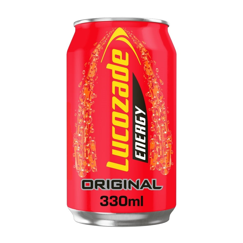 LUCOZADE ORIGINAL CANS 330ML X 24