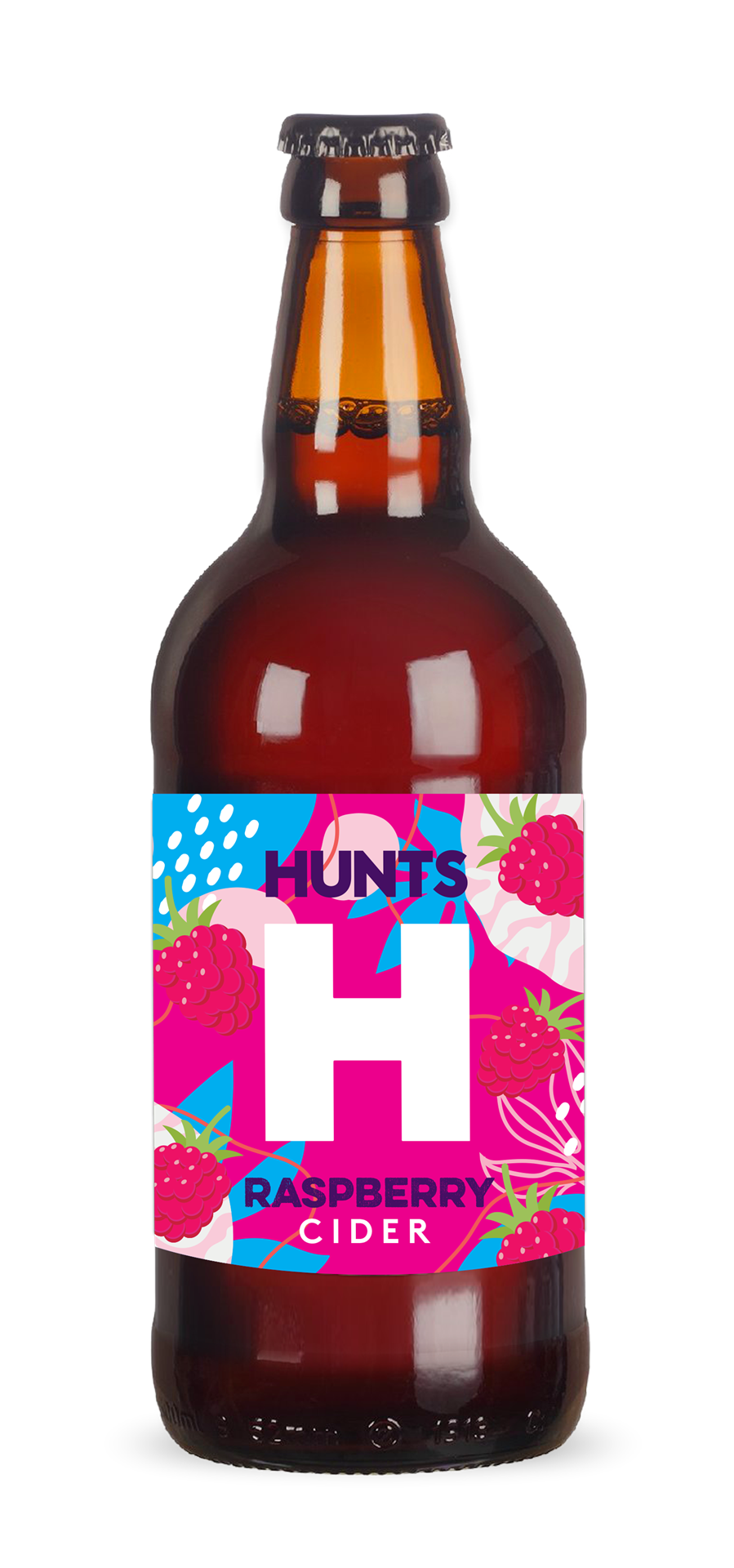HUNTS CIDER RASPBERRY 3.8% 500ML X 12
