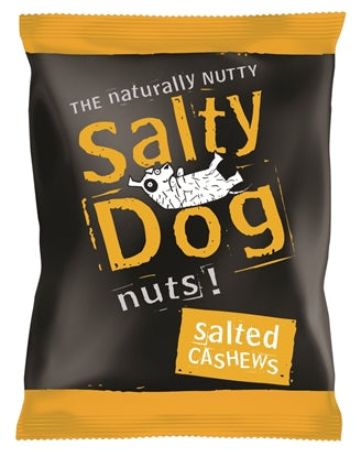 SALTY DOG SALTED CASHEWS CARD 30G X 24