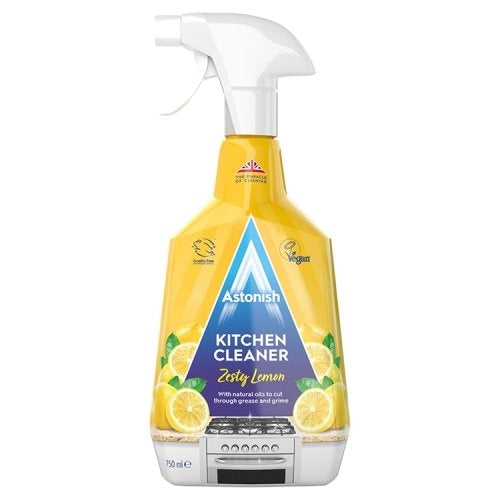 ASTONISH LEMON KITCHEN CLEANER 750ML X 12