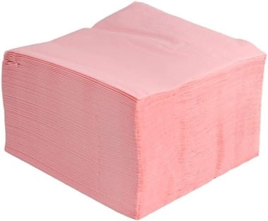 NAPKINS NEW ROSE 3PLY 33cm x 33cm 20s x 17