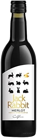 *187ML* JACK RABBIT MERLOT X 12