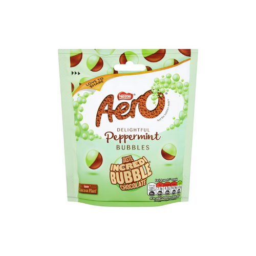 AERO BUBBLE *PEPPERMINT* POUCH 92g x 8