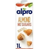 ALPRO UNSWEETENED ALMOND MILK 1LTR X 8