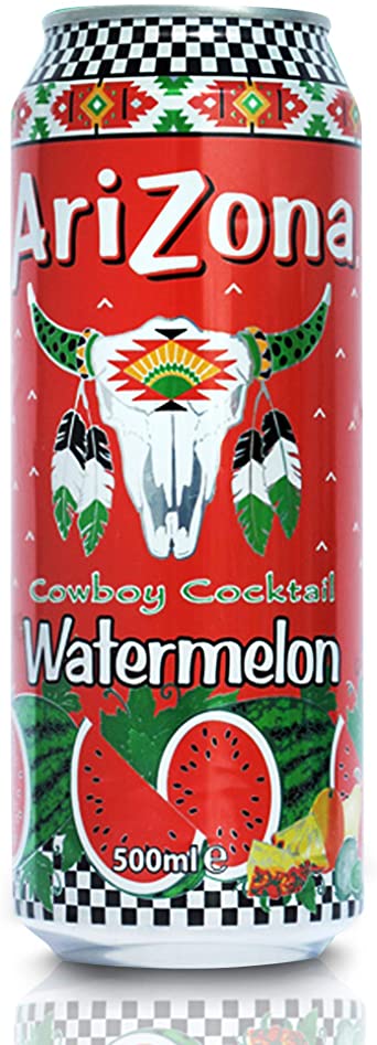 ARIZONA *CANS* WATERMELON 500ML X 12