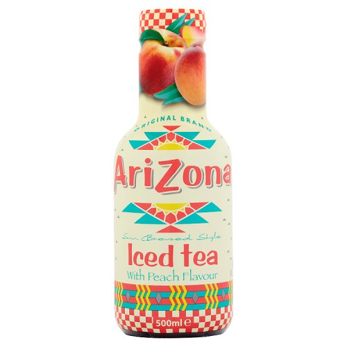 ARIZONA PEACH ICED TEA 500ML x 6