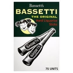 BARRATT HARD LIQUORICE STICKS x 75