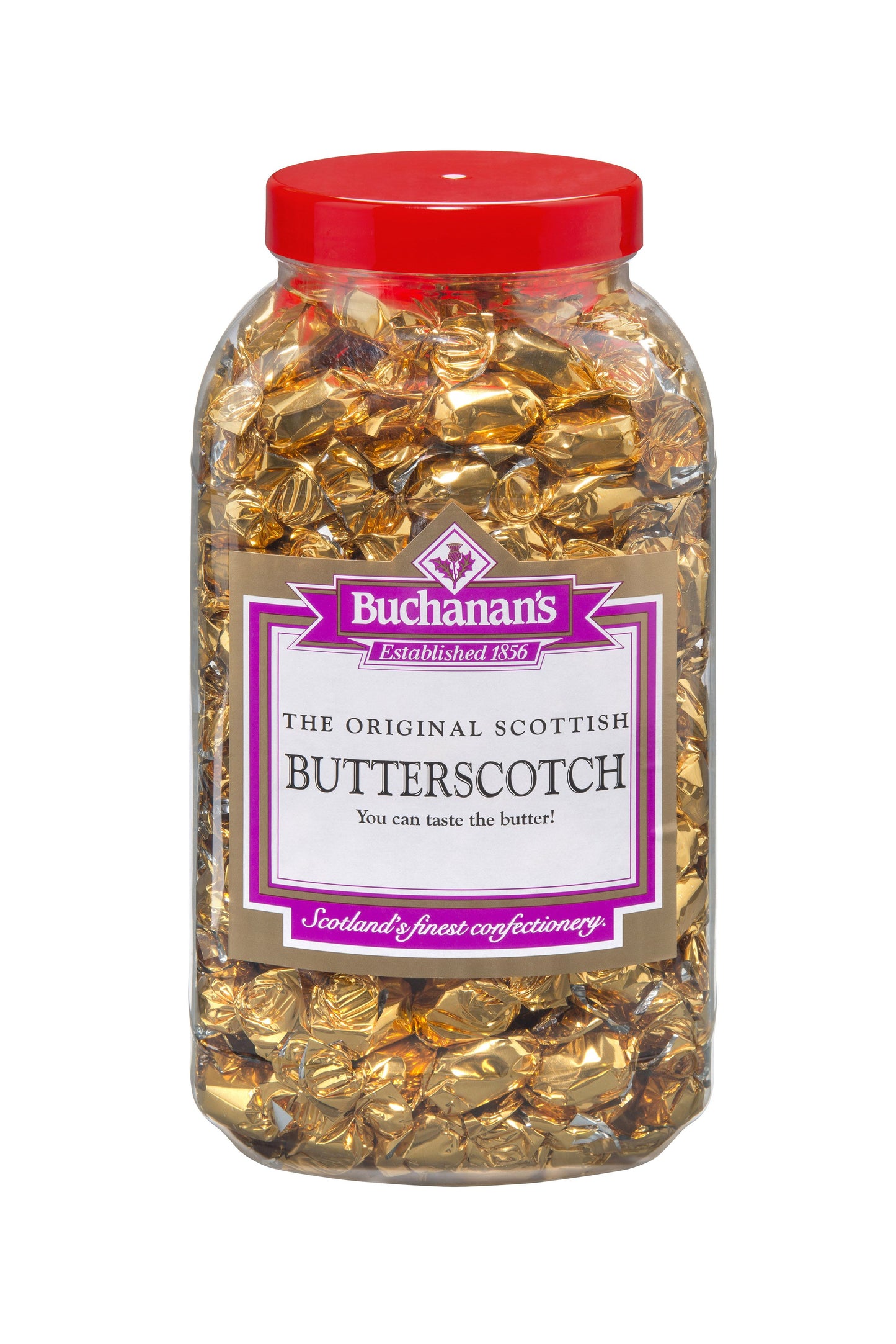 BUCHANANS W/O BUTTERSCOTCH 2.75KG JAR