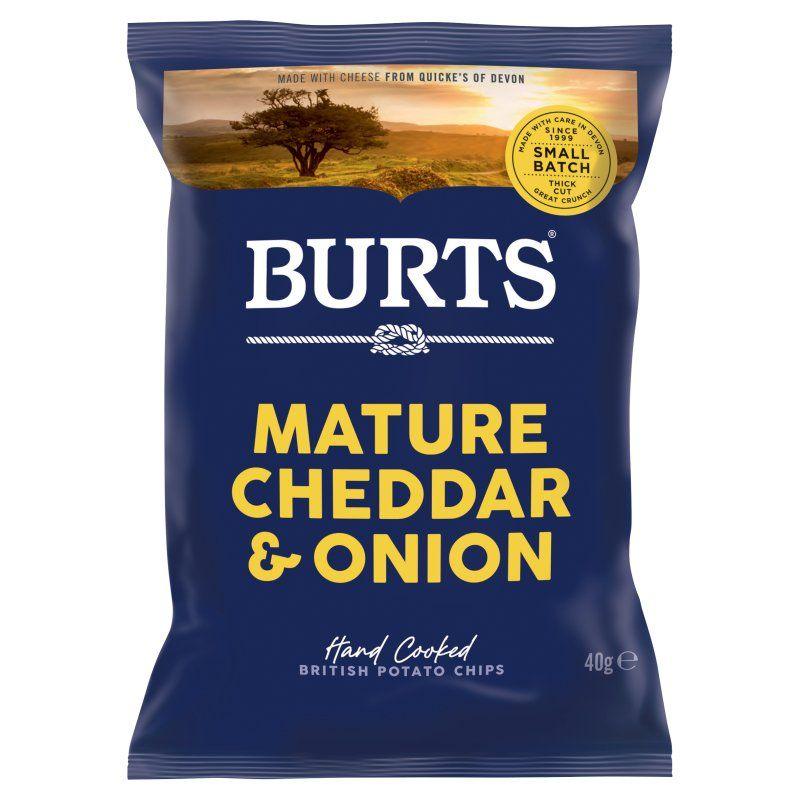 BURTS CHEDDAR & ONION *40G* x 20