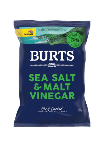 BURTS SALT & VINEGAR *40G* X 20