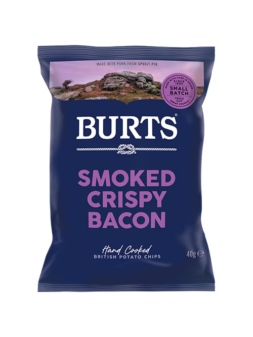BURTS SMOKED CRISPY BACON 40G X 20
