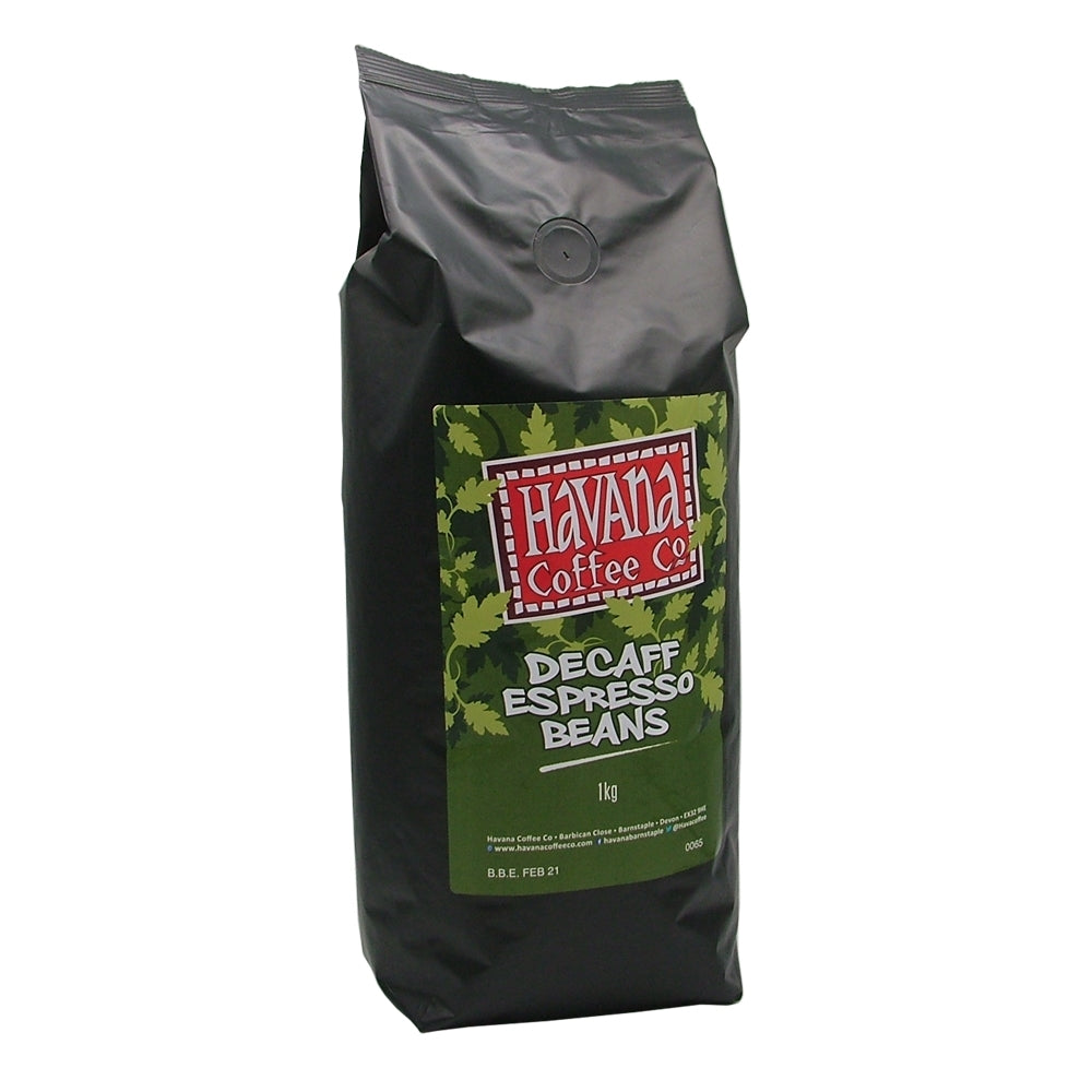 *SINGLE* HAVANA ESPRESSO DECAF BEANS 1KG