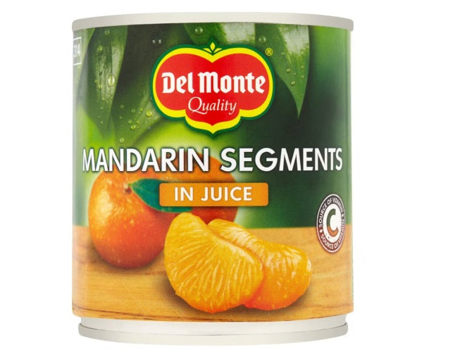 DEL MONTE MANDARINS IN JUICE 300G X 12