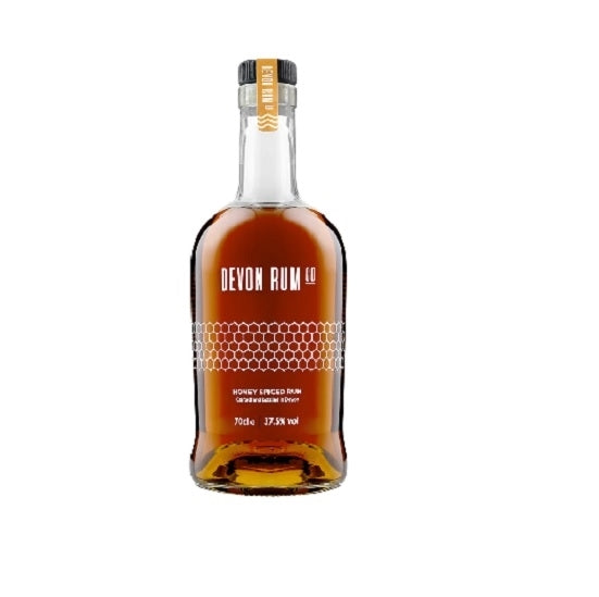 *SINGLE* DEVON RUM *HONEY* SPICED 70cl * x 1