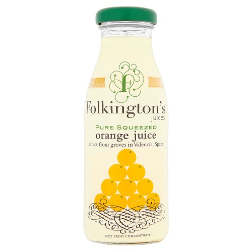 *FOLKINGTONS*ORANGE 250ML **BOTTLE** X 12
